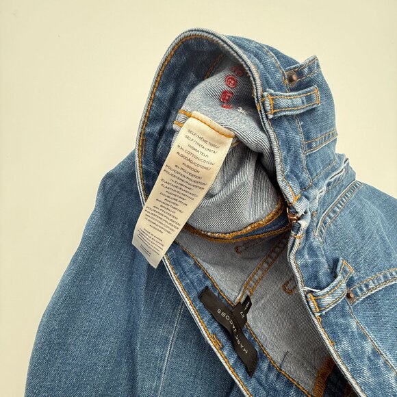 Marc Jacobs Wide Leg Y2K Grunge Denim Jeans Pants 27 - Picture 6 of 7